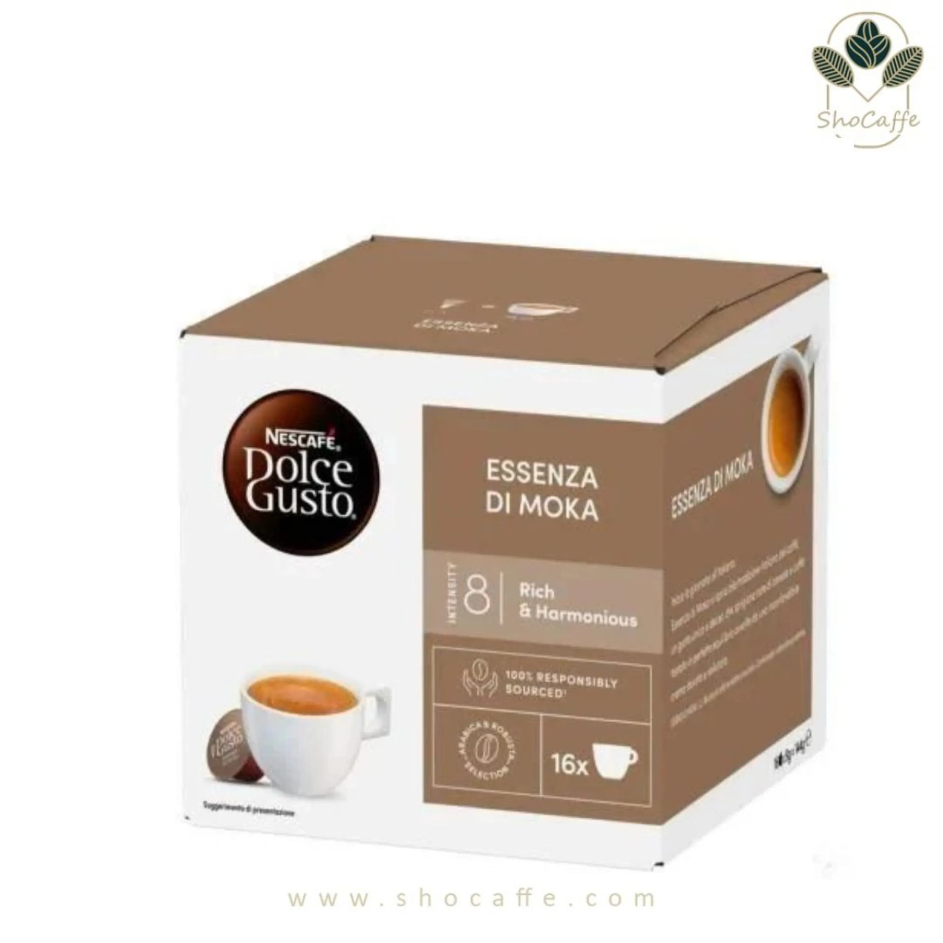 کپسول قهوه دولچه گوستو مدل اسنزا دی موکا Essenza Di Moka